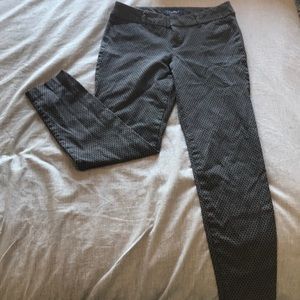 Patterned pixie (mid-rise) ankle pants